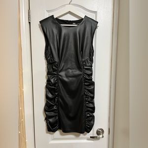 Zara leather dress. Never been worn.